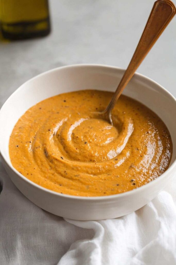 Aubergine And Carrot Soup In Soup Maker