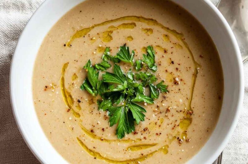 Aubergine Soup In Soup Maker