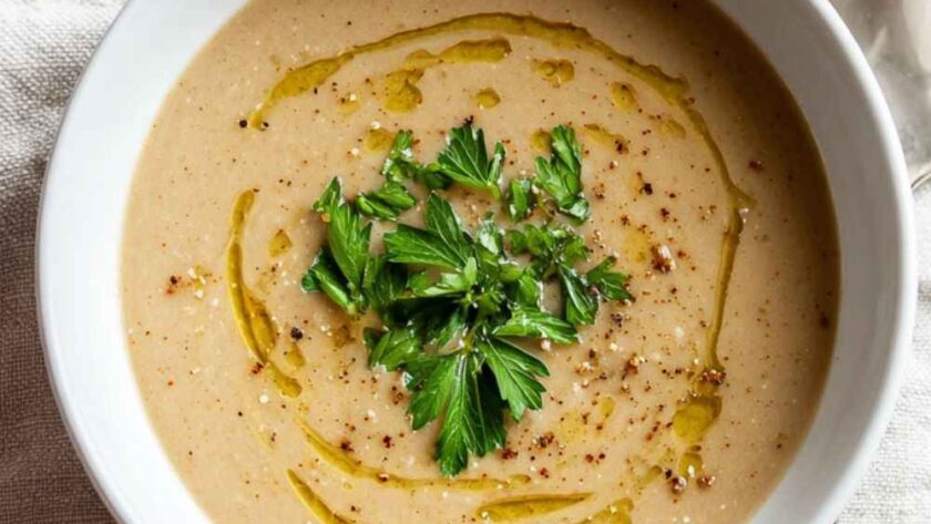 Aubergine Soup In Soup Maker