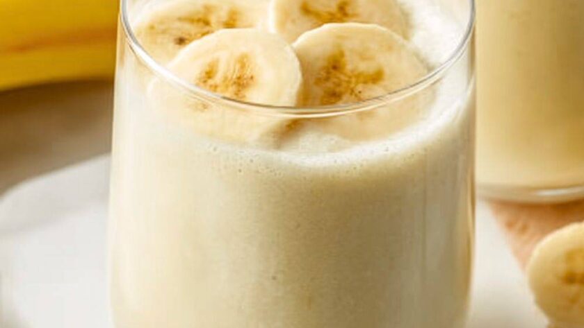 Banana Smoothie In Soup Maker