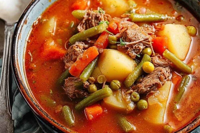 Beef Soup In Soup Maker