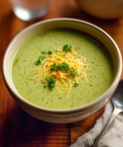Broccoli And Cauliflower Soup In Soup Maker