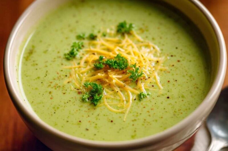 Broccoli And Cauliflower Soup In Soup Maker