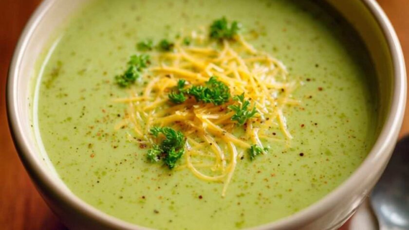 Broccoli And Cauliflower Soup In Soup Maker