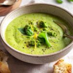 Broccoli And Pea Soup In Soup Maker