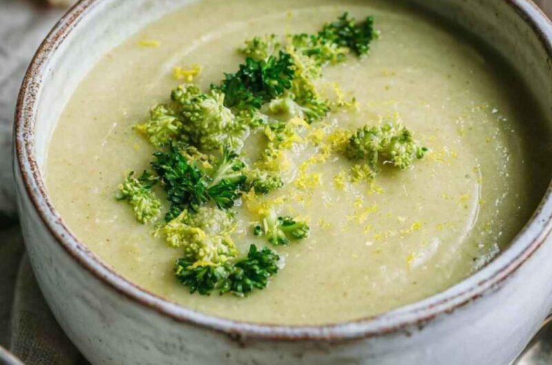 Broccoli And Potato Soup In Soup Maker