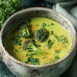Broccoli And Spinach Soup In Soup Maker