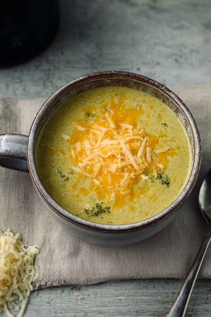 Broccoli Cheese Soup In Soup Maker