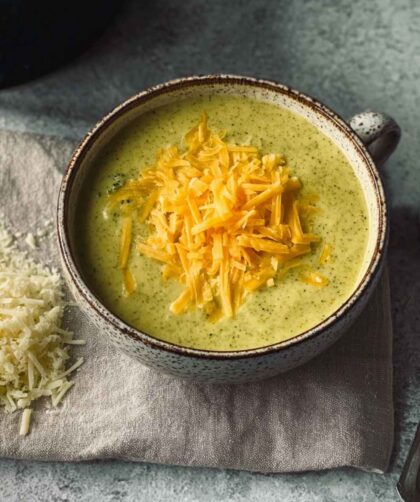 Broccoli Cheese Soup In Soup Maker