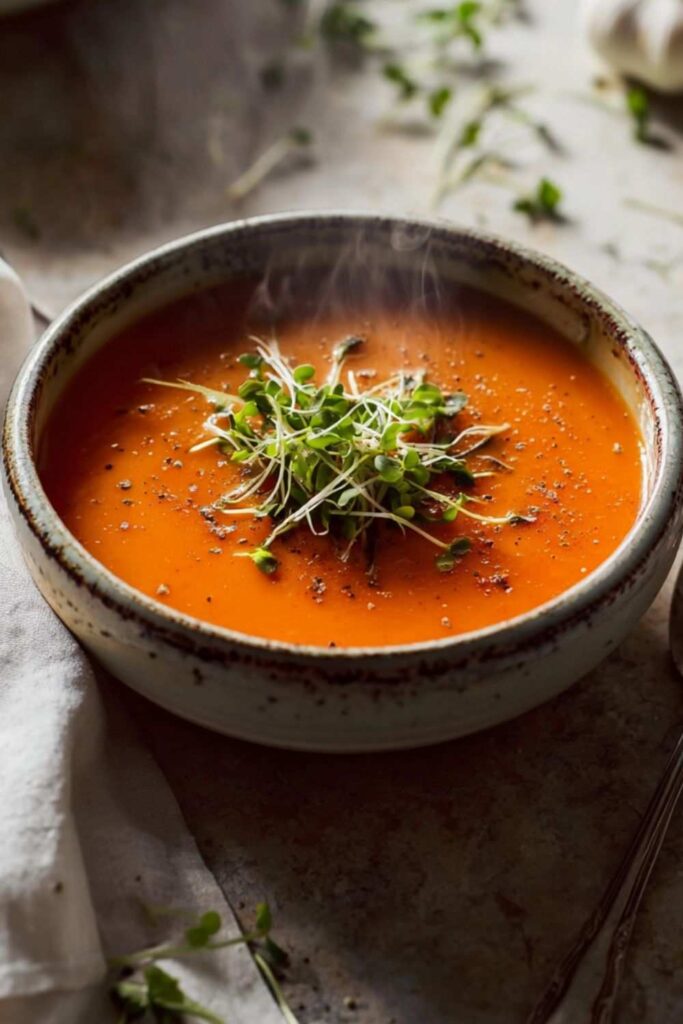 Butternut Squash And Red Pepper Soup In Soup Maker