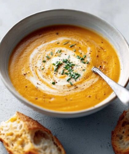 Carrot And Apple Soup In Soup Maker