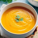 Carrot And Butterbean Soup In Soup Maker