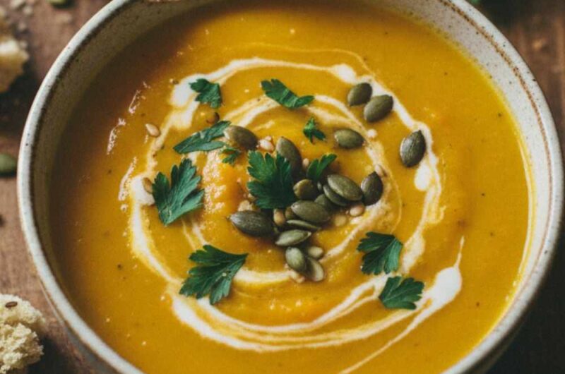 Carrot And Celery Soup In Soup Maker