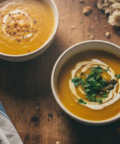 Carrot And Courgette Soup In Soup Maker