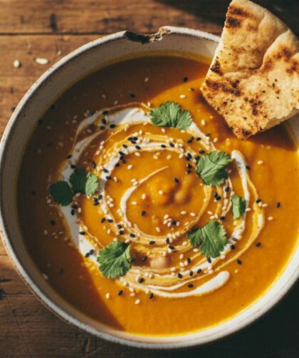 Carrot And Butterbean Soup In Soup Maker