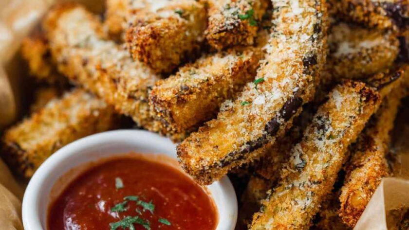 Baked Eggplant Fries