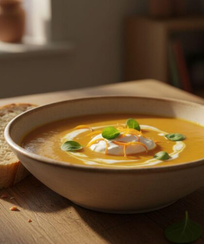 Carrot And Orange Soup In Soup Maker