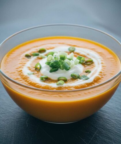 Carrot And Leek Soup In Soup Maker