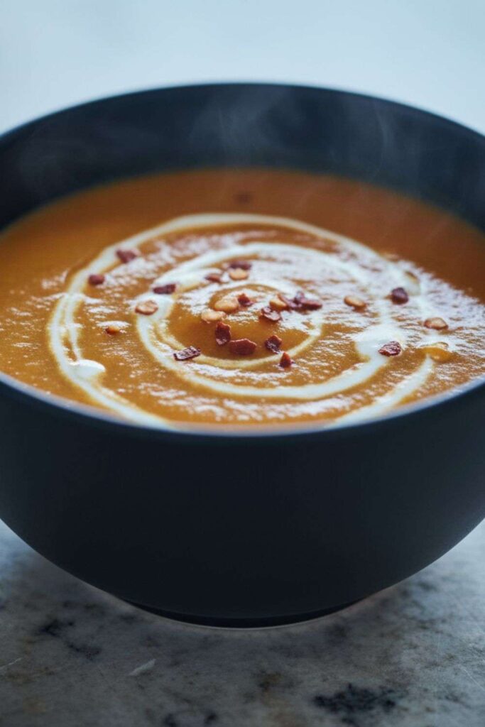 Carrot And Lentil Soup In Soup Maker