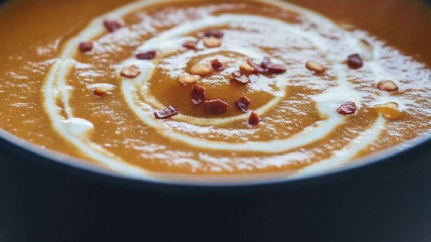 Carrot And Lentil Soup In Soup Maker