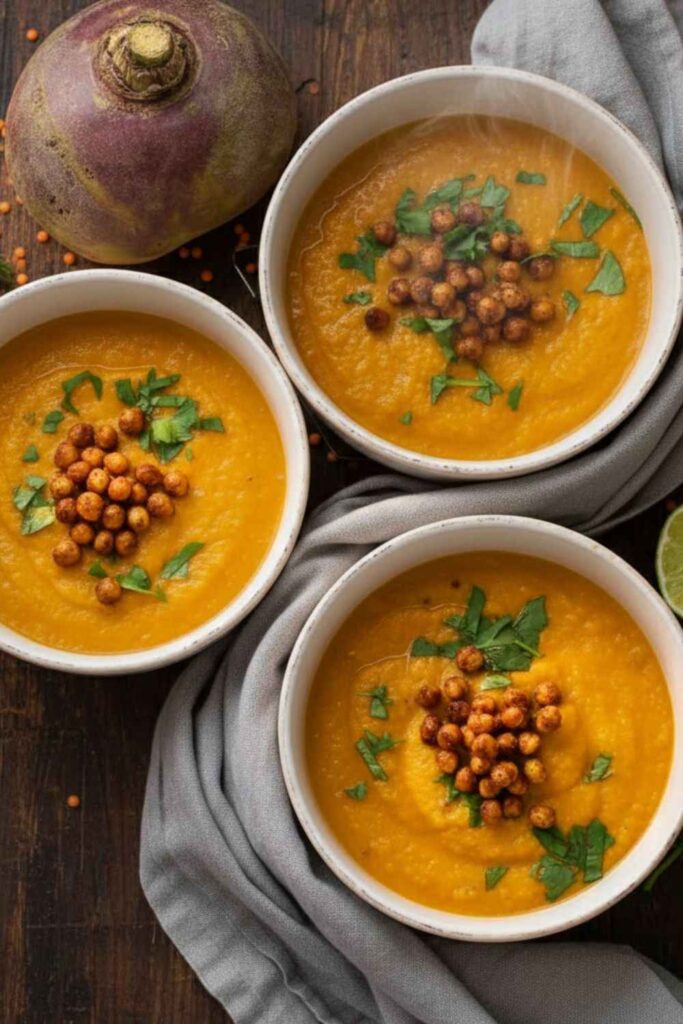 Carrot And Swede Soup In Soup Maker