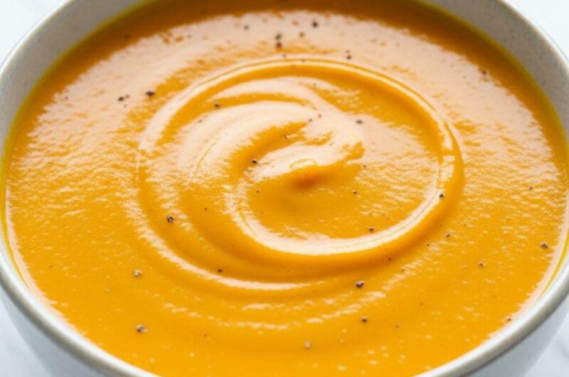 Carrot And Onion Soup In Soup Maker