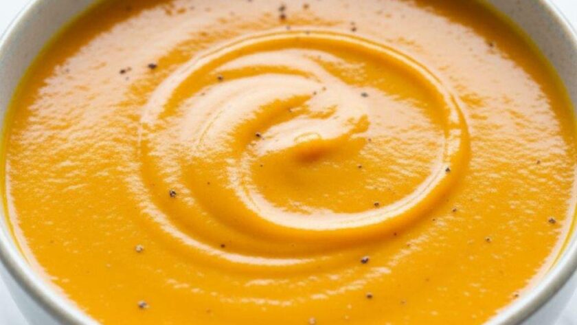 Carrot and Onion Soup in Soup Maker