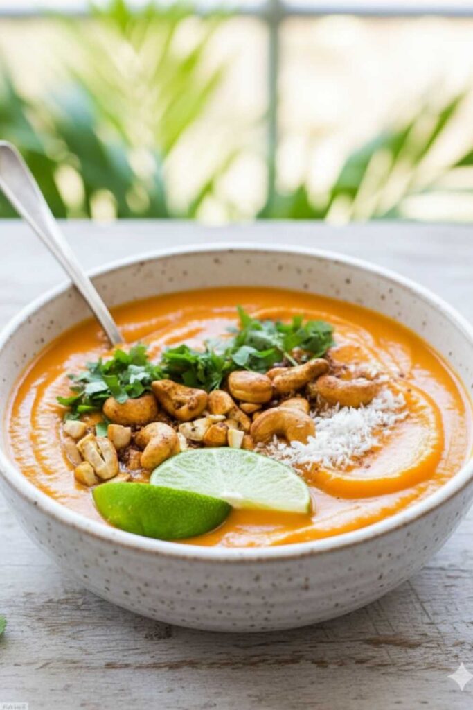 Carrot And Sweet Potato Soup In Soup Maker