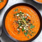 Carrot and Red Pepper Soup in Soup Maker