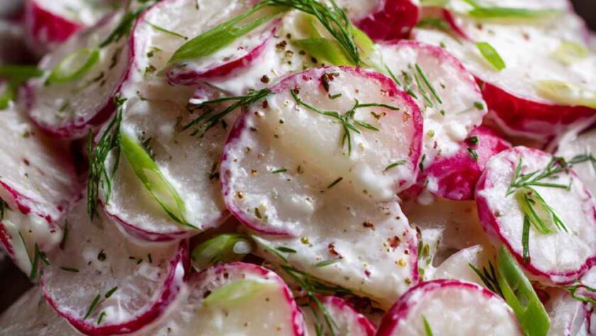 Pioneer Woman Radish Salad