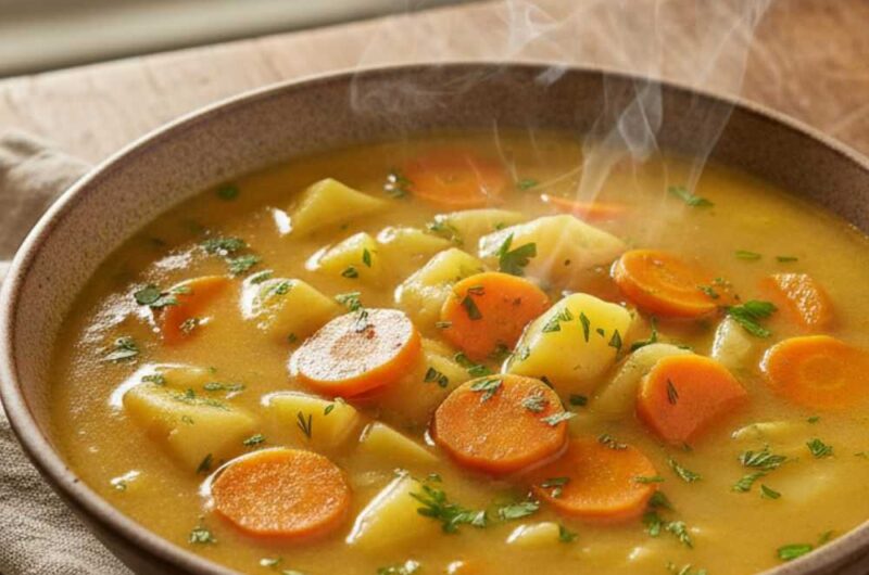 Carrot And Potato Soup In Soup Maker