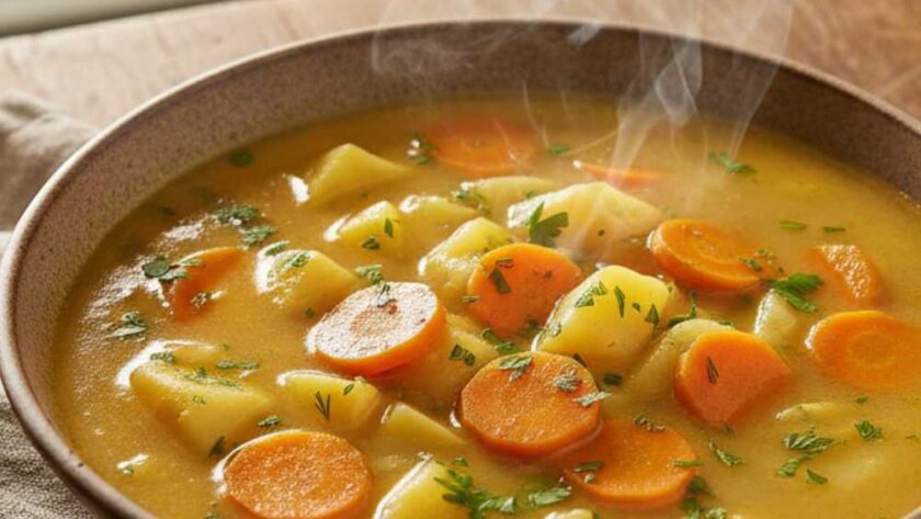 Carrot And Potato Soup In Soup Maker