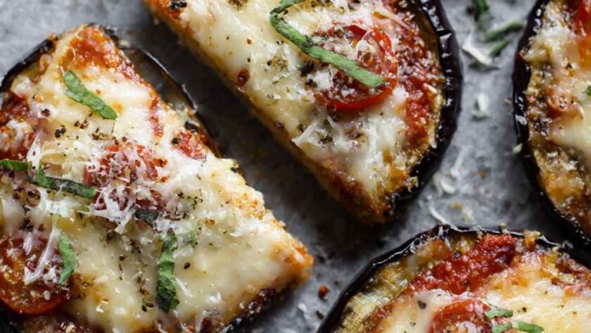 Easy Eggplant Pizza