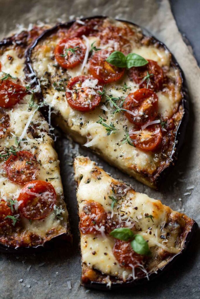Easy Eggplant Pizza
